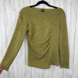 Clara Sun Woo yellow lime sweater size small